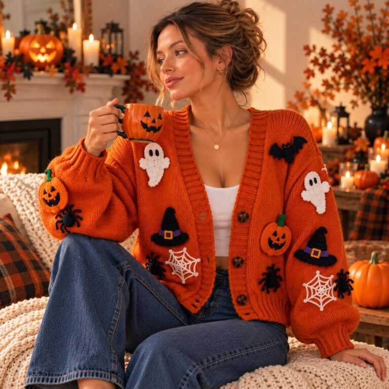 Last Minute Halloween Costumes for Women: The Cozy Cardigan That Does It All